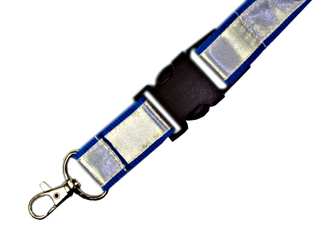 Lanyard L4 mit aufgenähtem Satinband  (25 mm)