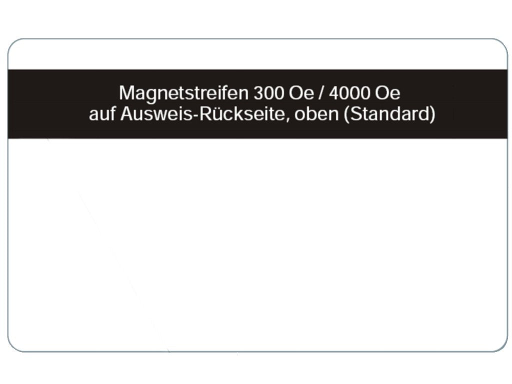 Magnetstreifenkarte 300 Oe