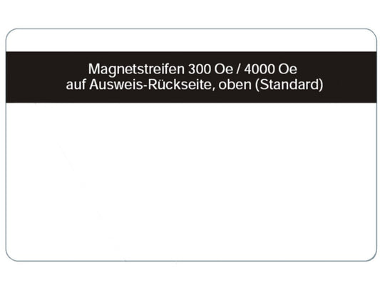 Magnetstreifenkarte 4000 Oe